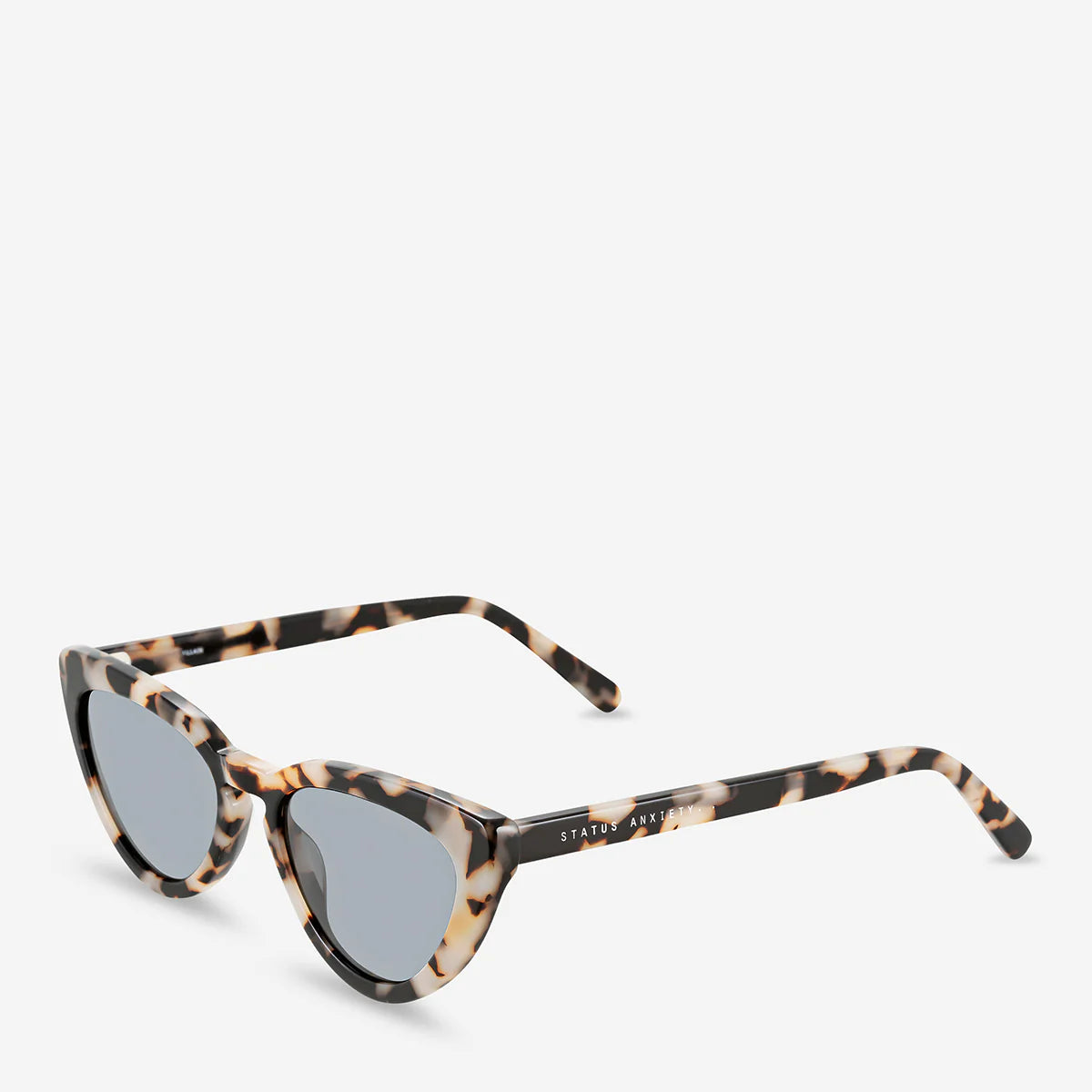 STATUS ANXIETY Villain Sunglasses - White Tort