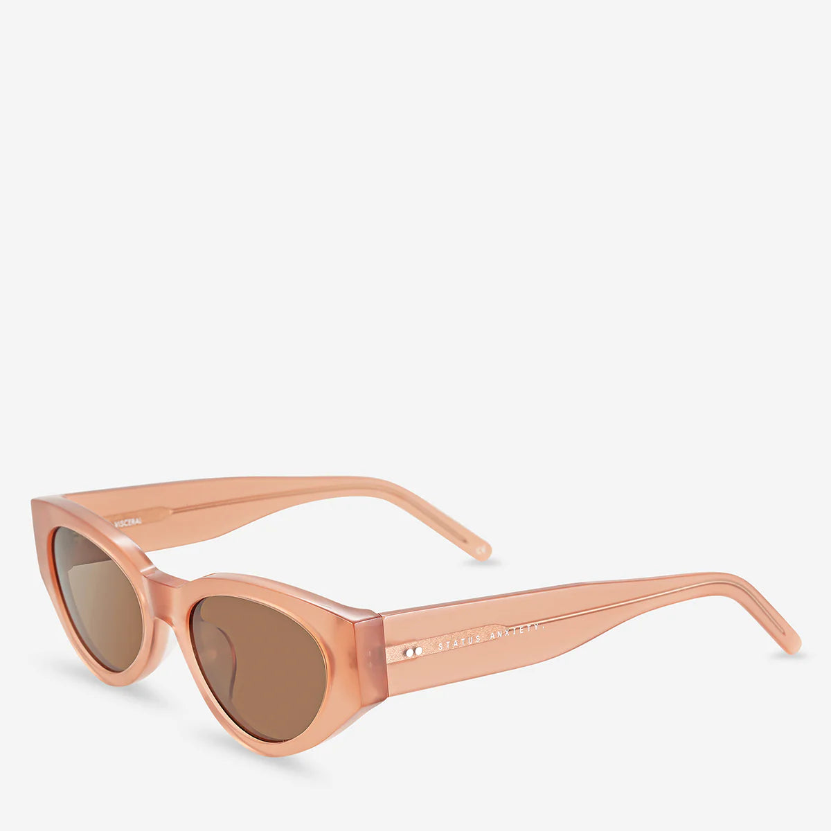 STATUS ANXIETY Visceral Sunglasses - Rose