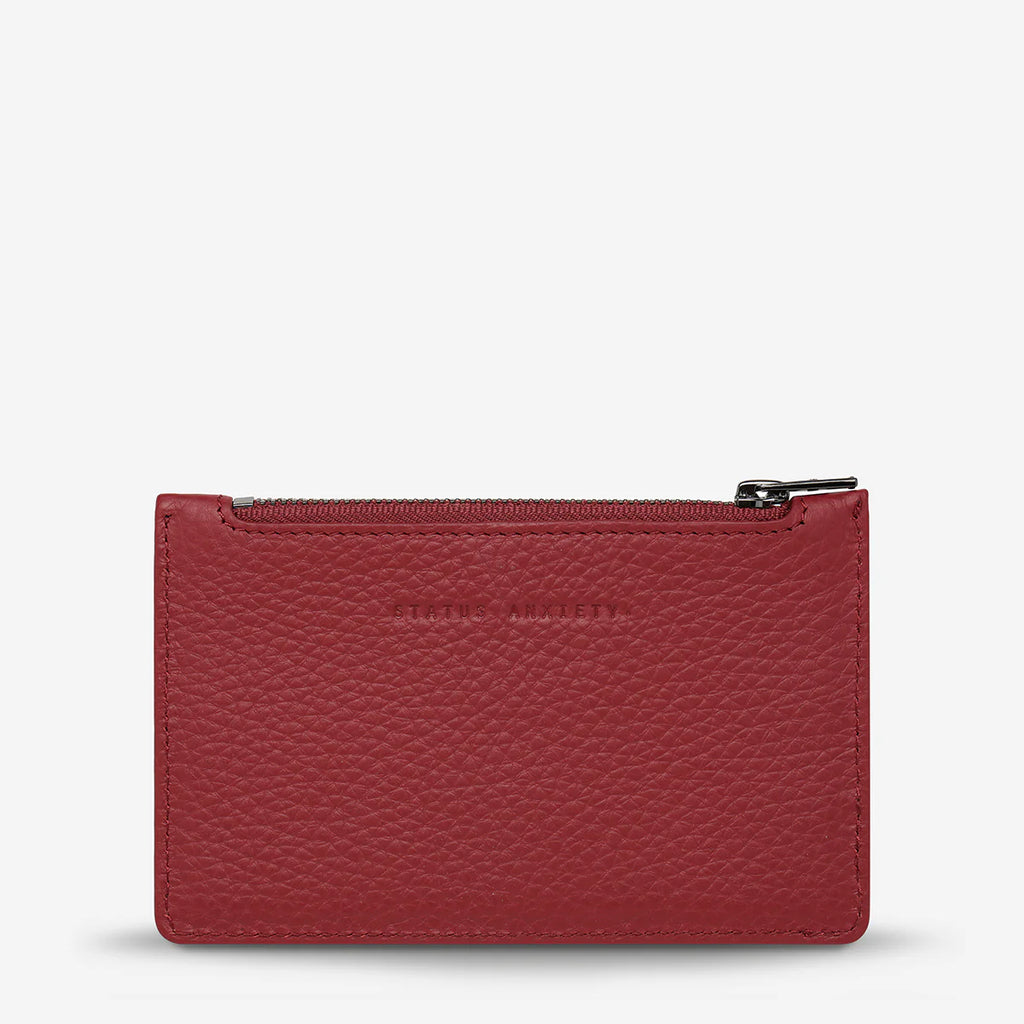STATUS ANXIETY Avoiding Things Wallet